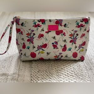 Floral & Bees Accessory Bag by Betsy Johnson